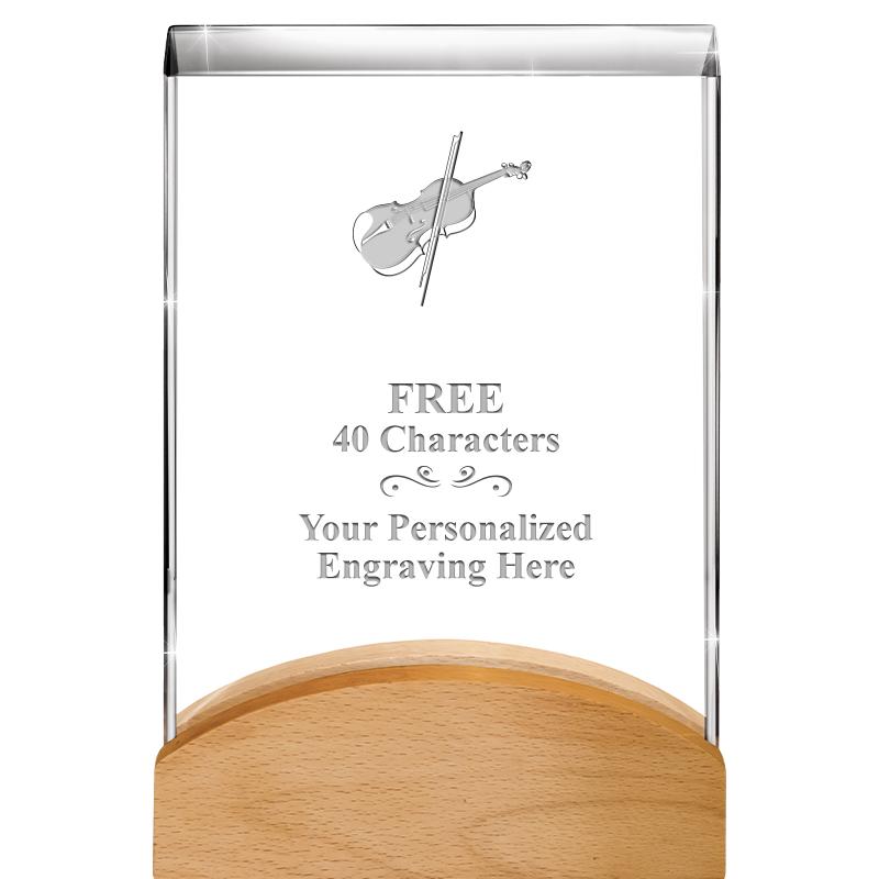 8"HARMONY CURV CRYSTAL WD BASE