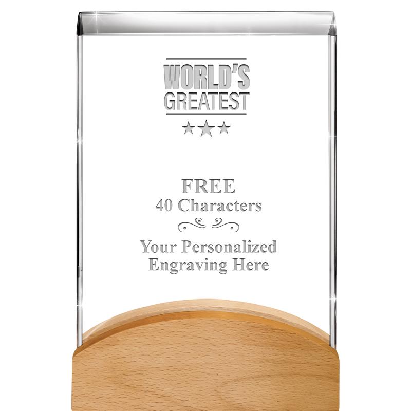 8"HARMONY CURV CRYSTAL WD BASE