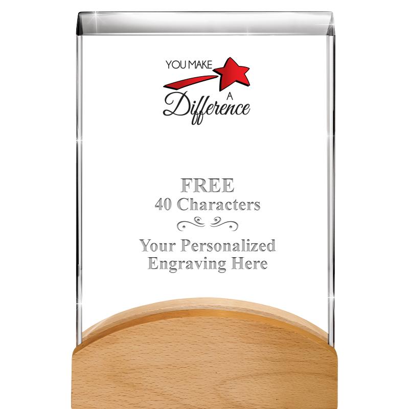 8"HARMONY CURV CRYSTAL WD BASE