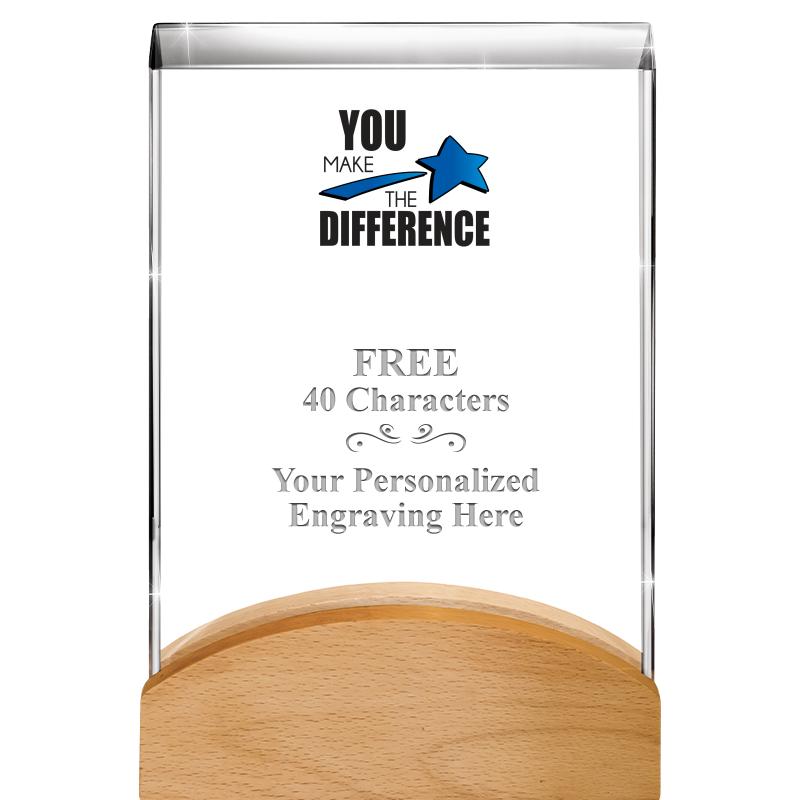 8"HARMONY CURV CRYSTAL WD BASE