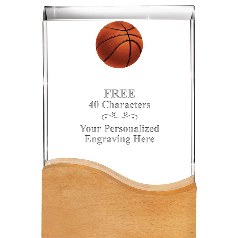 8"HARMONY WAVE CRYSTAL WD BASE