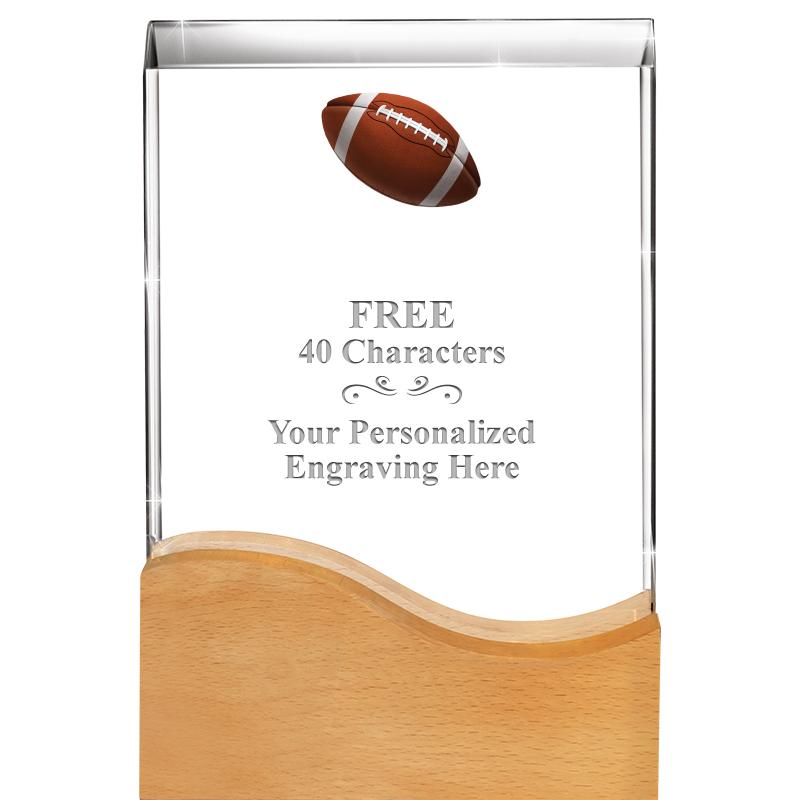 8"HARMONY WAVE CRYSTAL WD BASE