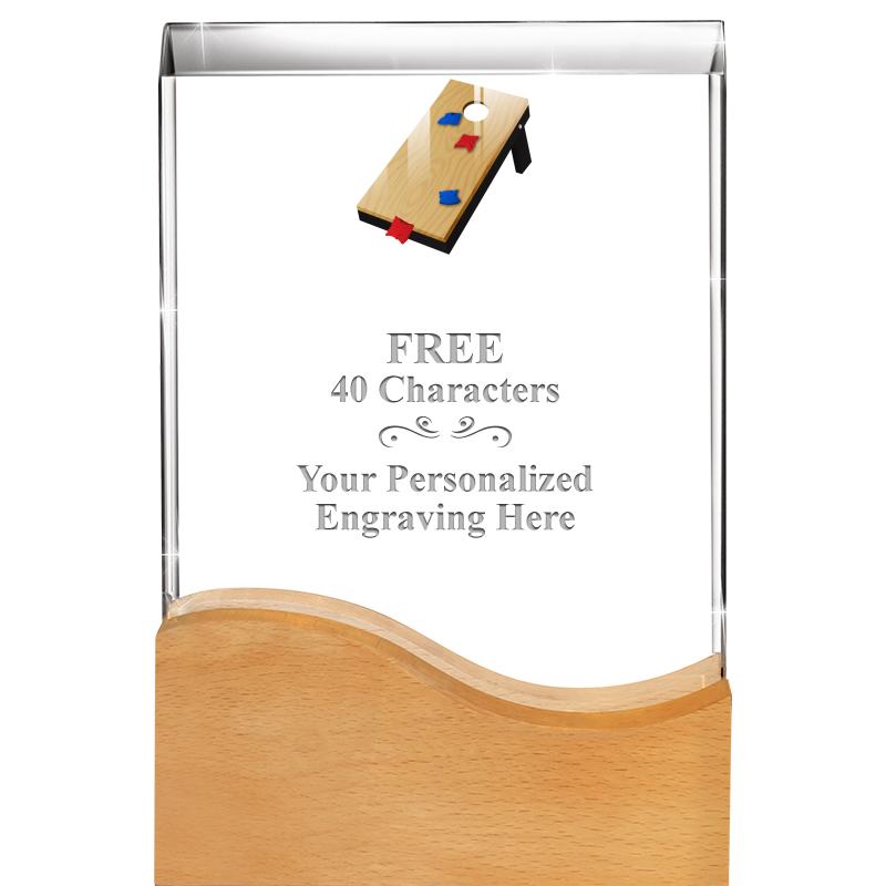 8"HARMONY WAVE CRYSTAL WD BASE