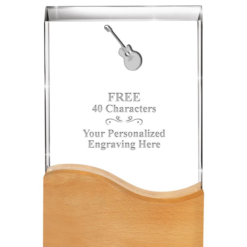 8"HARMONY WAVE CRYSTAL WD BASE