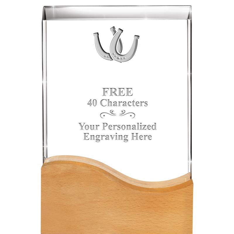 8"HARMONY WAVE CRYSTAL WD BASE