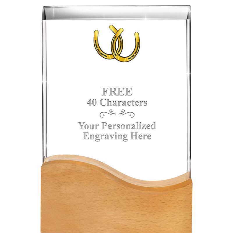 8"HARMONY WAVE CRYSTAL WD BASE