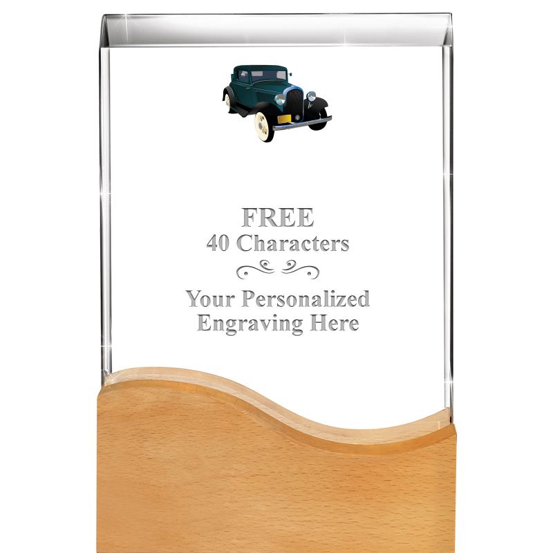 8"HARMONY WAVE CRYSTAL WD BASE