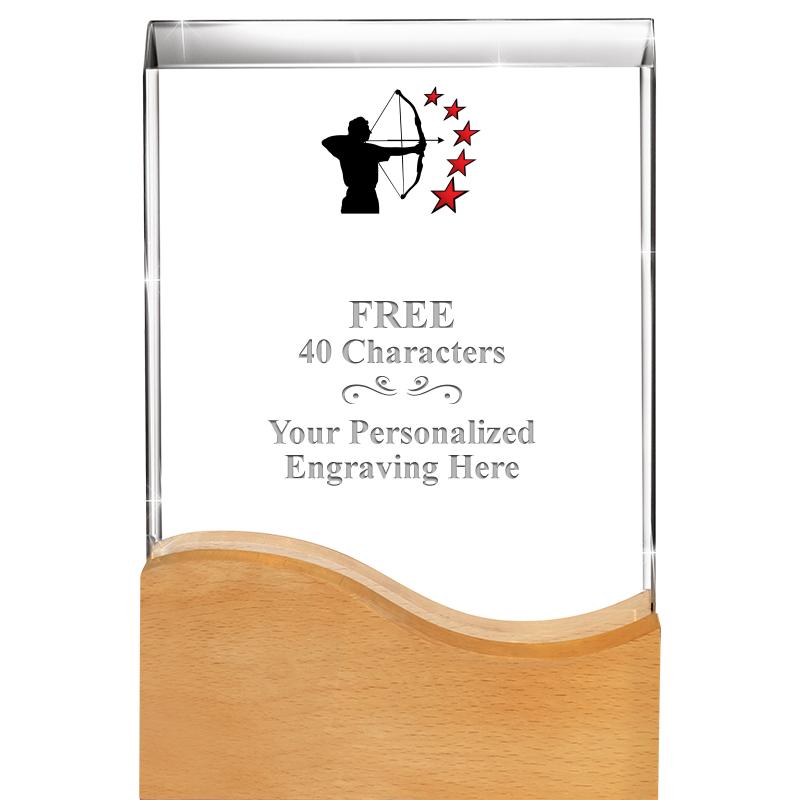 8"HARMONY WAVE CRYSTAL WD BASE