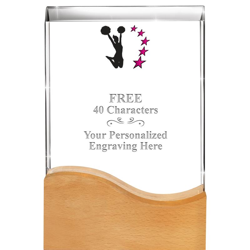 8"HARMONY WAVE CRYSTAL WD BASE