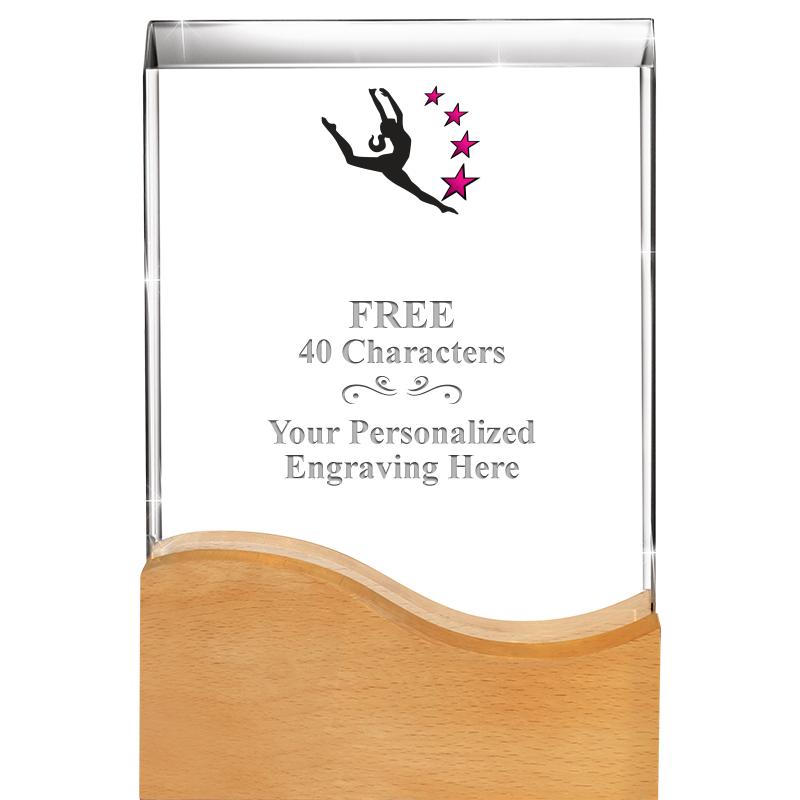 8"HARMONY WAVE CRYSTAL WD BASE