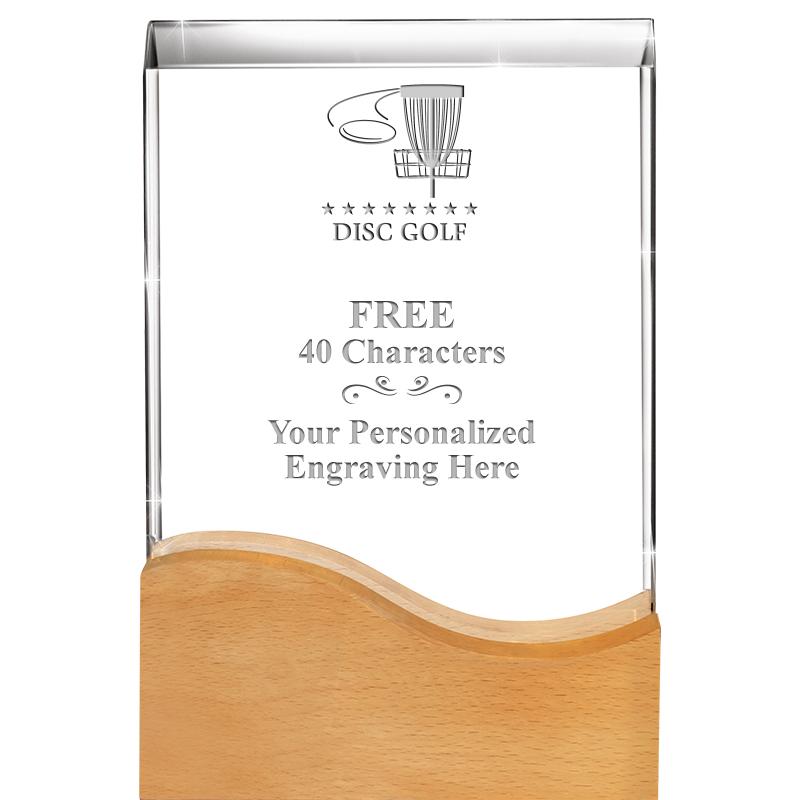 8"HARMONY WAVE CRYSTAL WD BASE