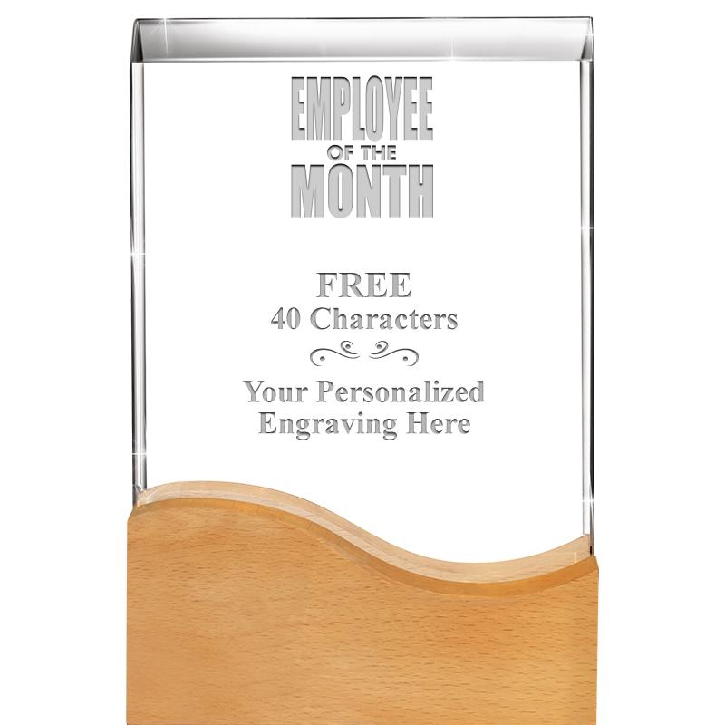 8"HARMONY WAVE CRYSTAL WD BASE