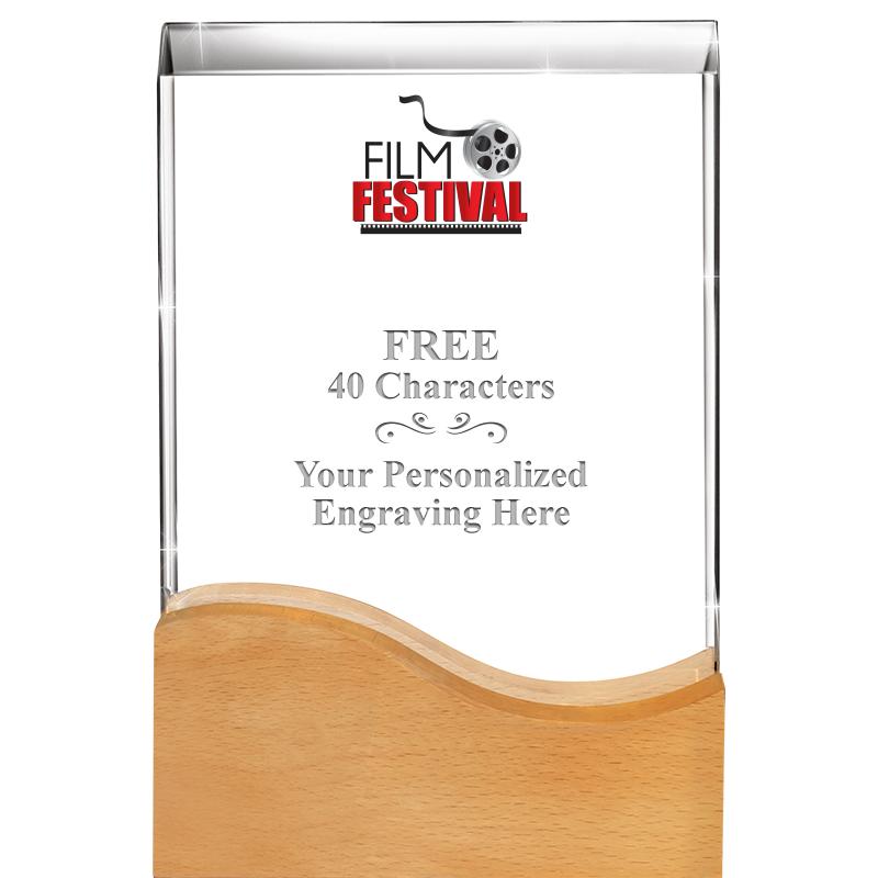 8"HARMONY WAVE CRYSTAL WD BASE