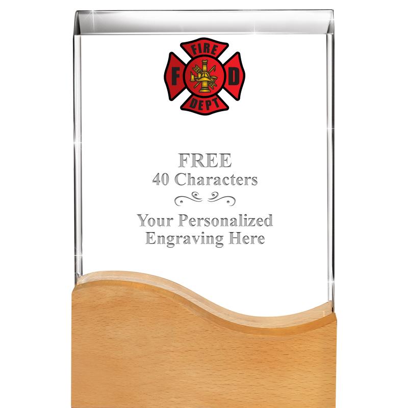 8"HARMONY WAVE CRYSTAL WD BASE