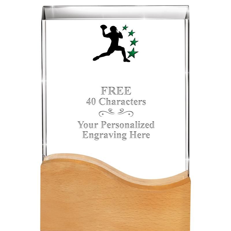 8"HARMONY WAVE CRYSTAL WD BASE