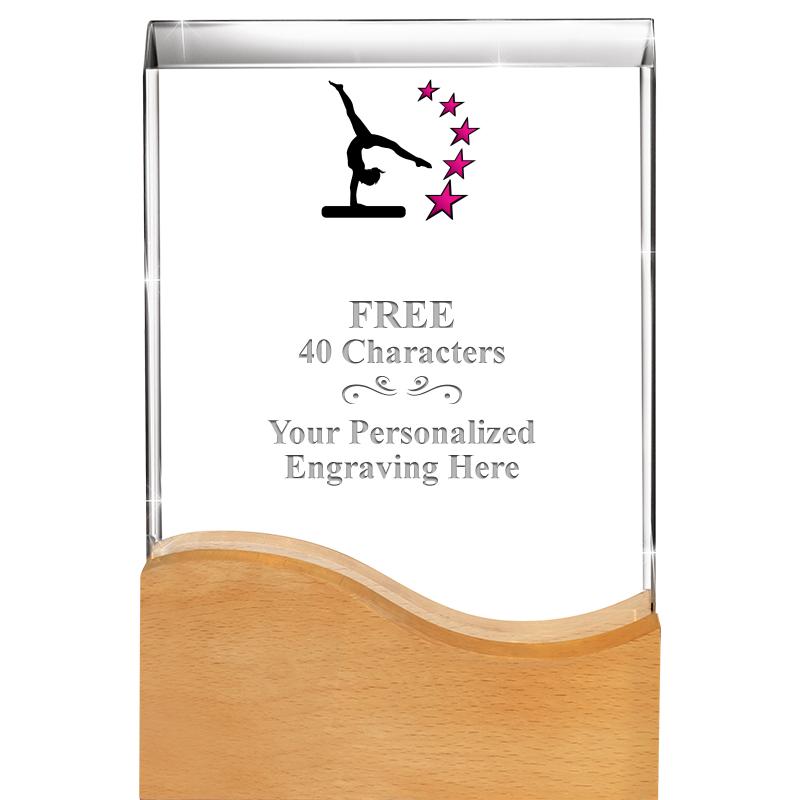 8"HARMONY WAVE CRYSTAL WD BASE