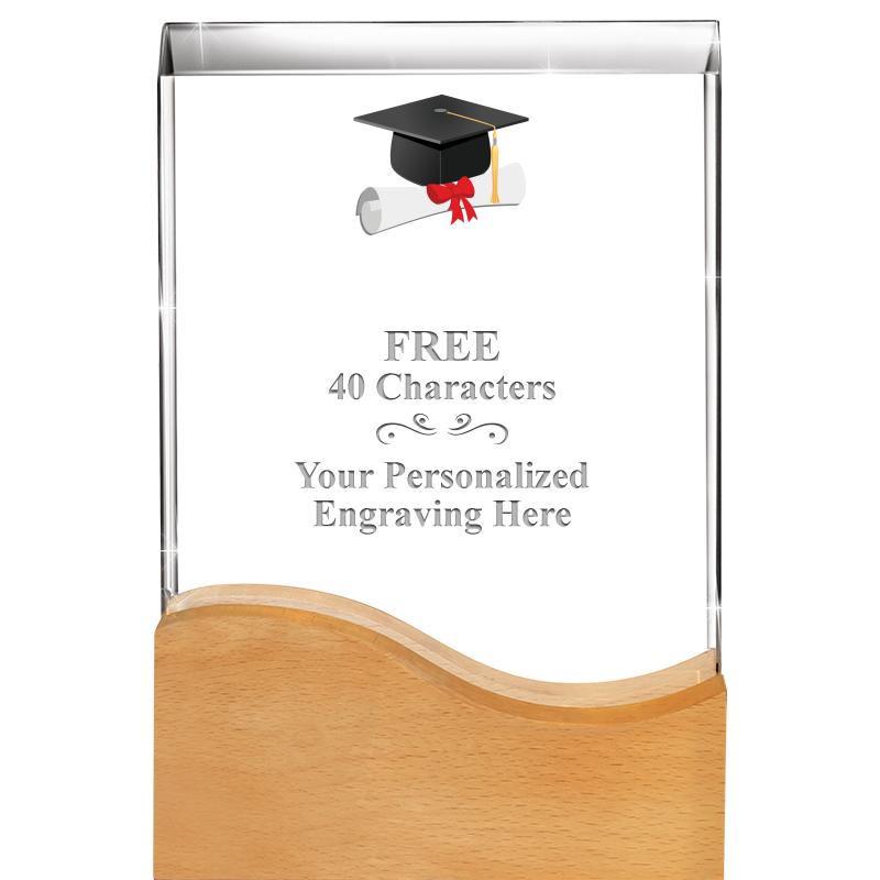 8"HARMONY WAVE CRYSTAL WD BASE