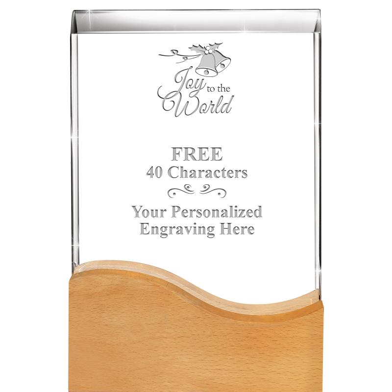 8"HARMONY WAVE CRYSTAL WD BASE