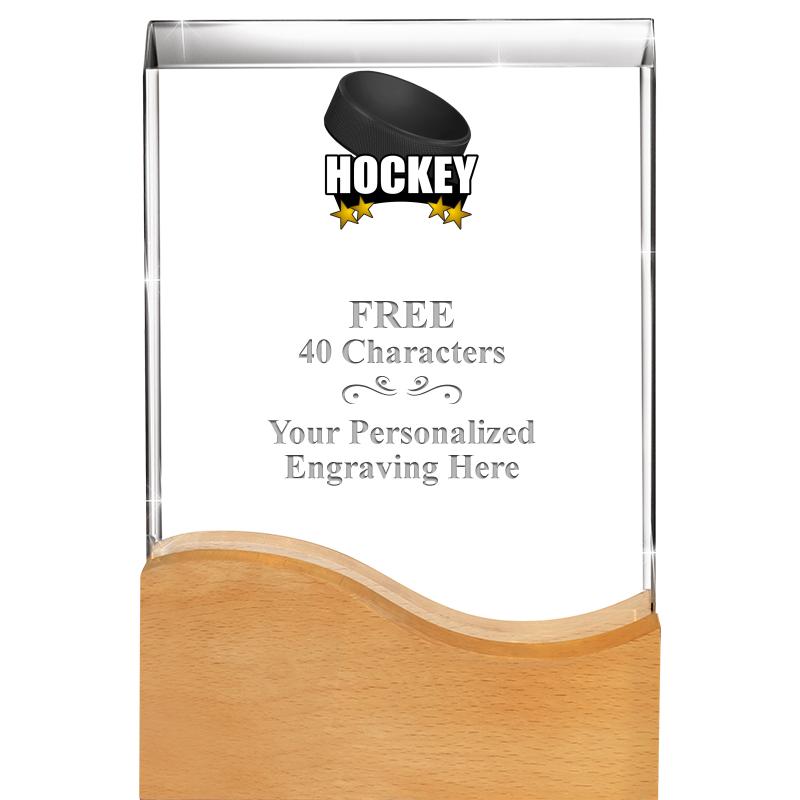 8"HARMONY WAVE CRYSTAL WD BASE