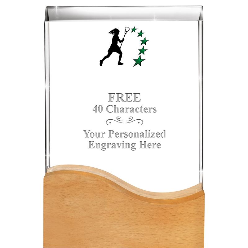 8"HARMONY WAVE CRYSTAL WD BASE