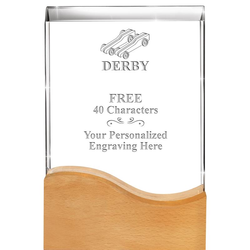 8"HARMONY WAVE CRYSTAL WD BASE