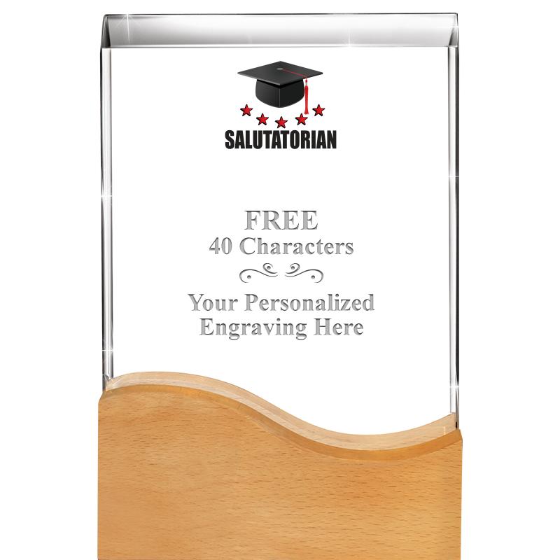 8"HARMONY WAVE CRYSTAL WD BASE