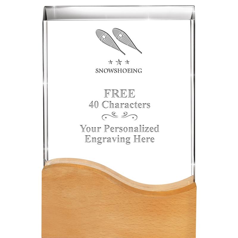 8"HARMONY WAVE CRYSTAL WD BASE