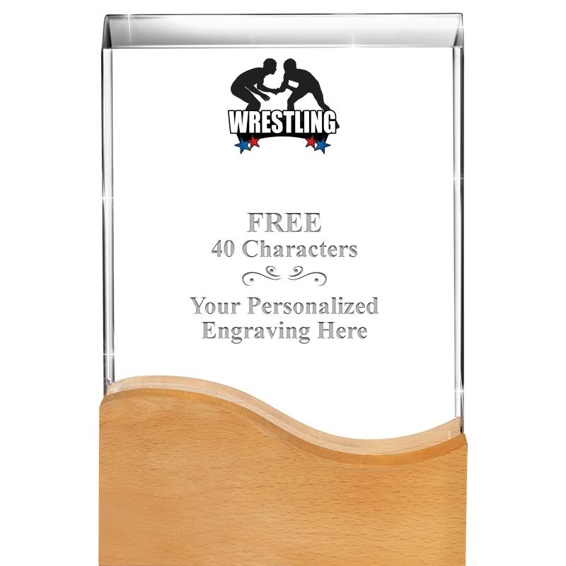 8"HARMONY WAVE CRYSTAL WD BASE