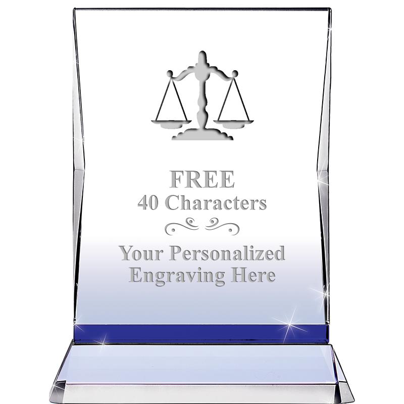 8" SAPPHIRE ILLUMINATION CRYS