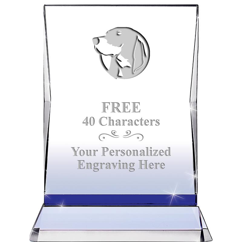 8" SAPPHIRE ILLUMINATION CRYS