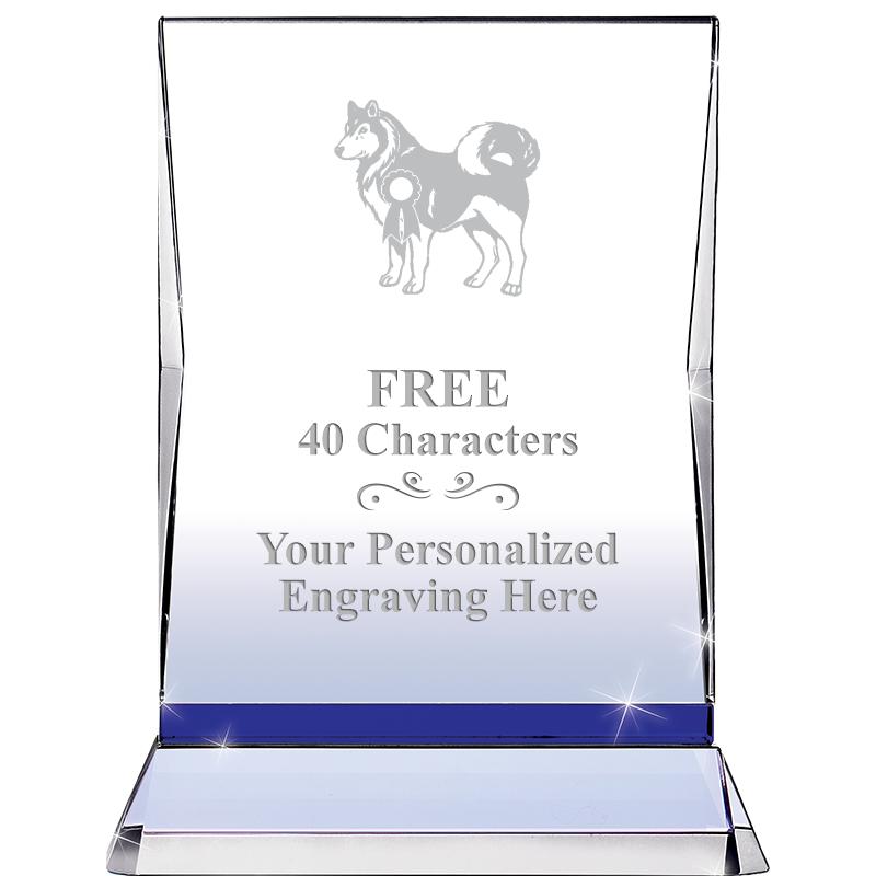 8" SAPPHIRE ILLUMINATION CRYS