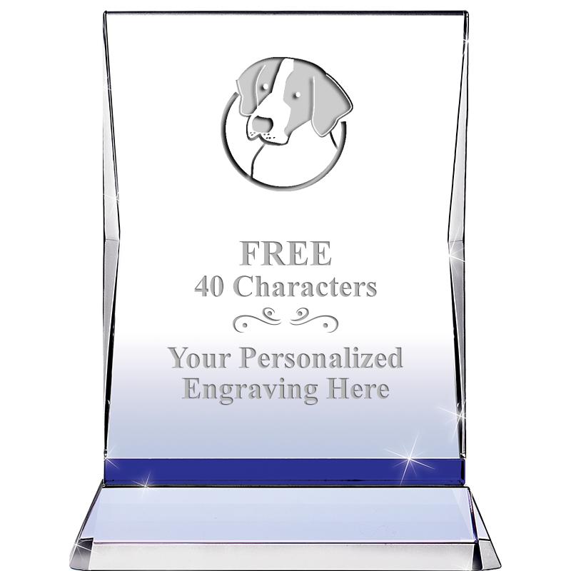 8" SAPPHIRE ILLUMINATION CRYS