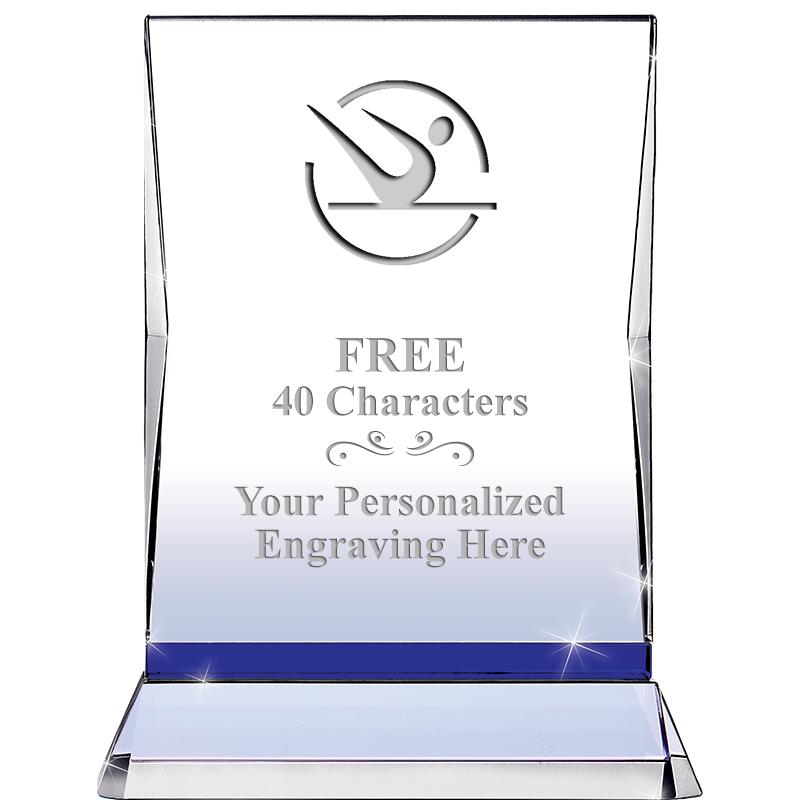 8" SAPPHIRE ILLUMINATION CRYS