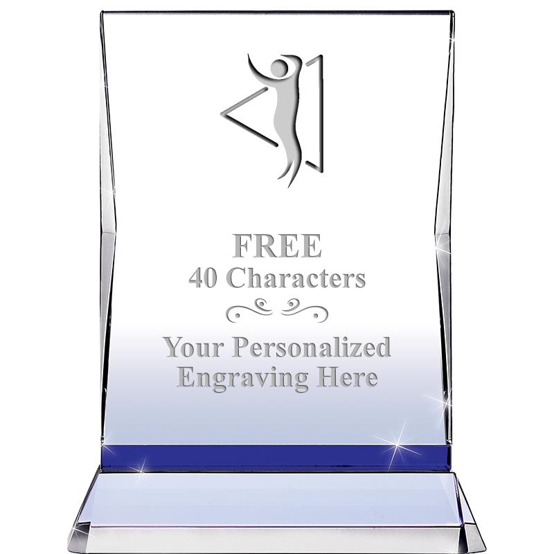 8" SAPPHIRE ILLUMINATION CRYS