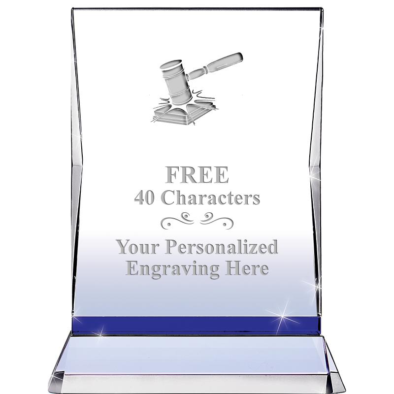 8" SAPPHIRE ILLUMINATION CRYS