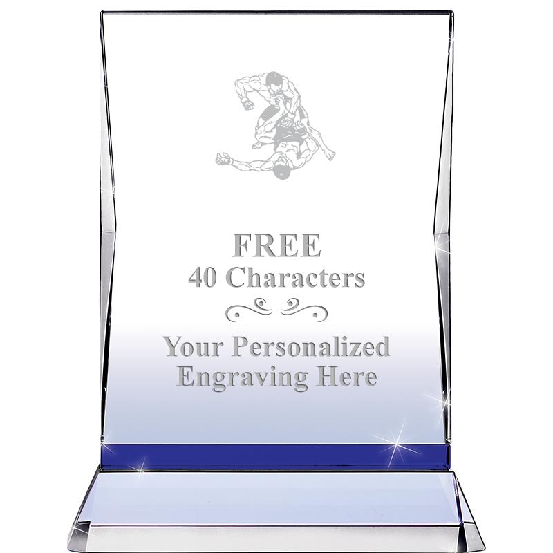 8" SAPPHIRE ILLUMINATION CRYS