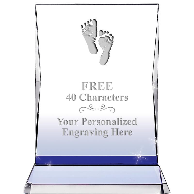 8" SAPPHIRE ILLUMINATION CRYS