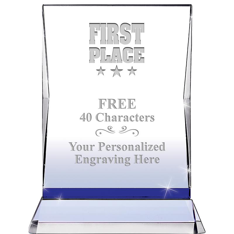 8" SAPPHIRE ILLUMINATION CRYS