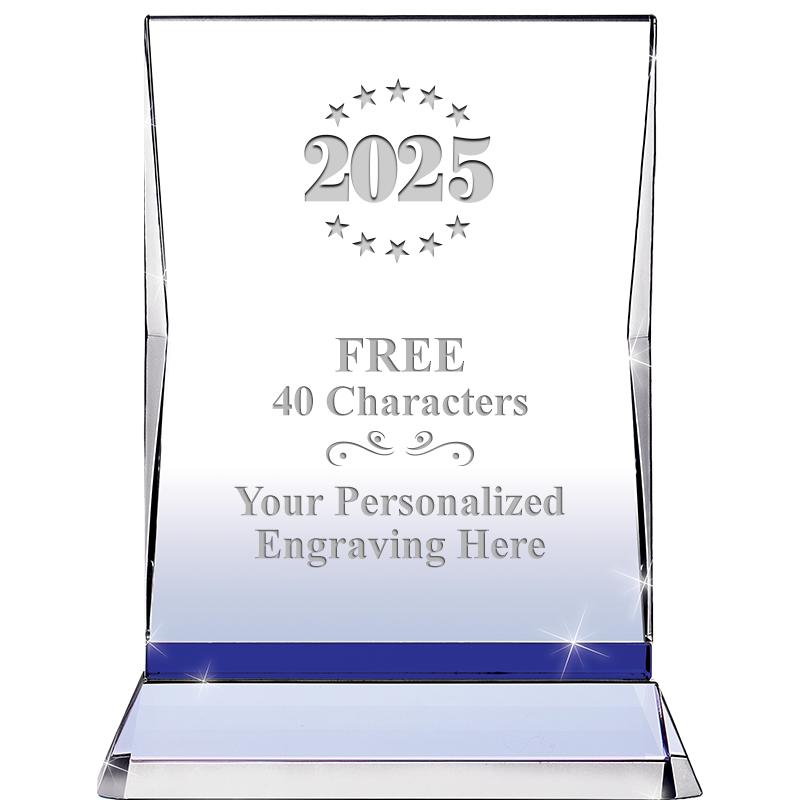 8" SAPPHIRE ILLUMINATION CRYS