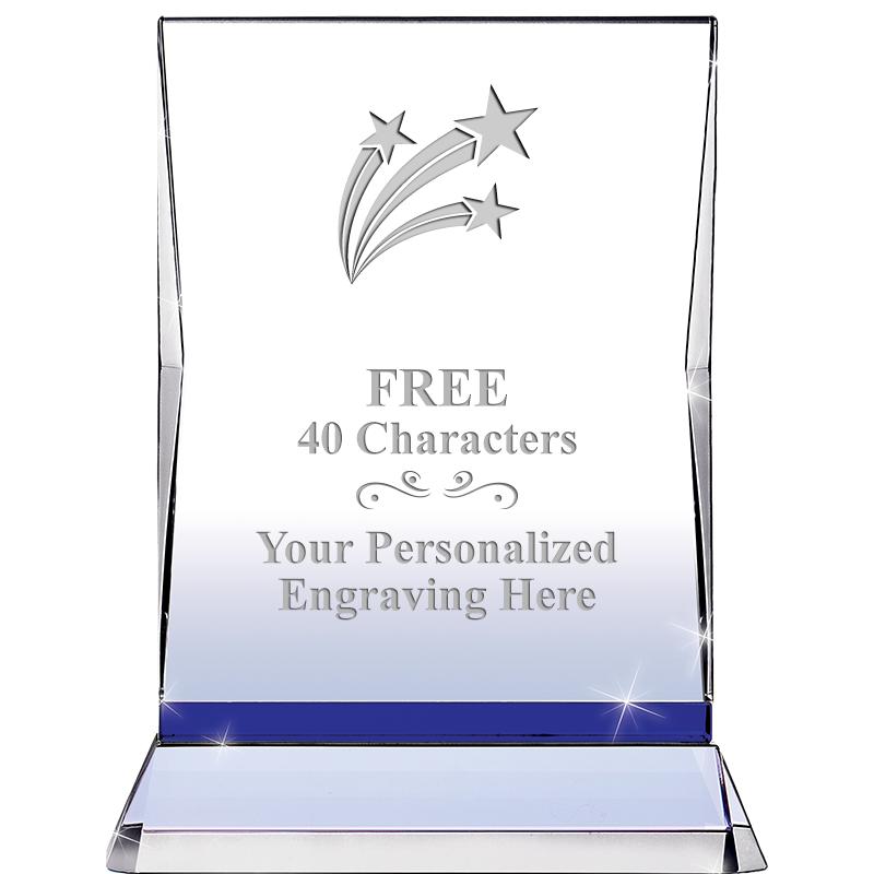 8" SAPPHIRE ILLUMINATION CRYS