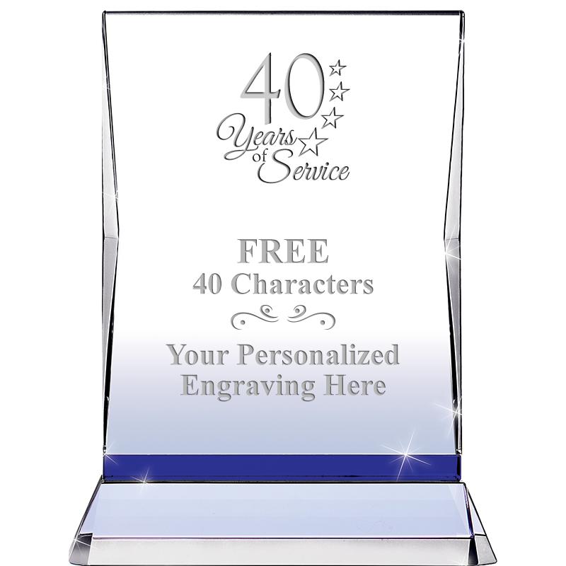 8" SAPPHIRE ILLUMINATION CRYS