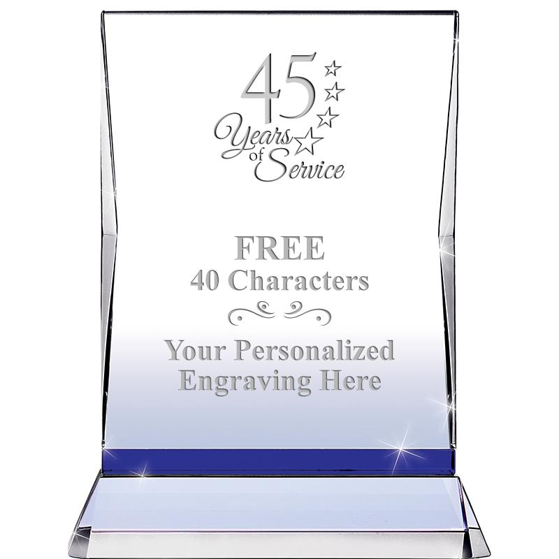 8" SAPPHIRE ILLUMINATION CRYS