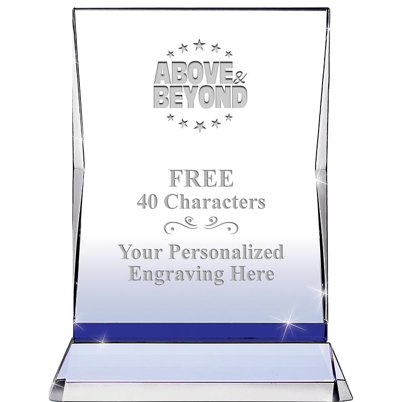 8" SAPPHIRE ILLUMINATION CRYS