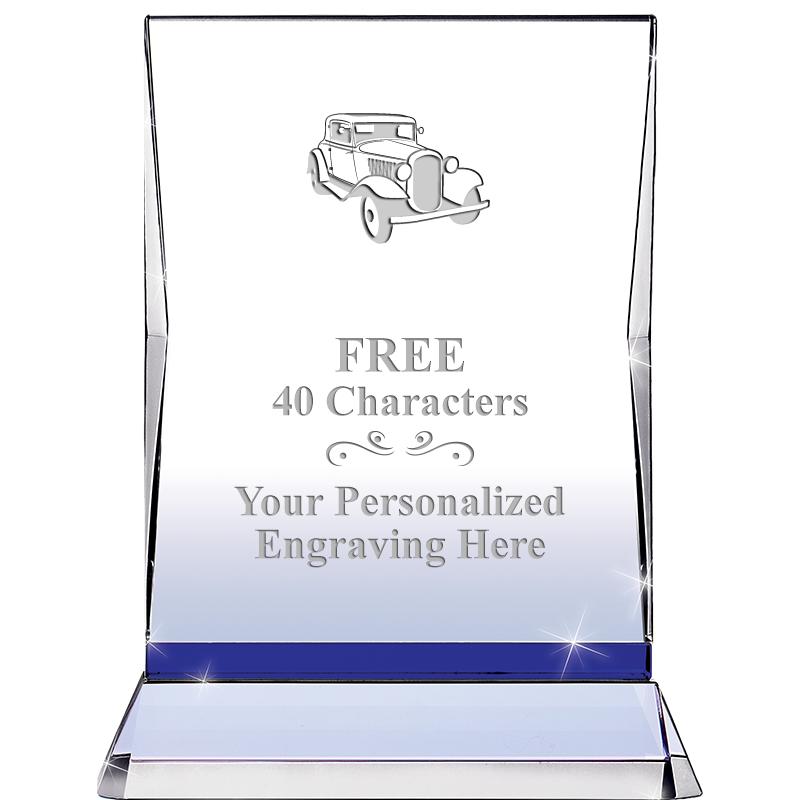 8" SAPPHIRE ILLUMINATION CRYS