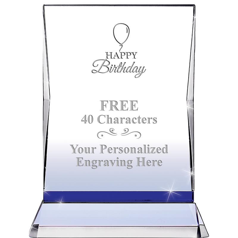 8" SAPPHIRE ILLUMINATION CRYS