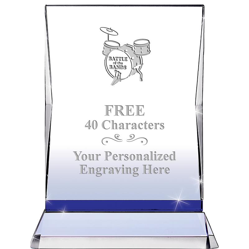 8" SAPPHIRE ILLUMINATION CRYS