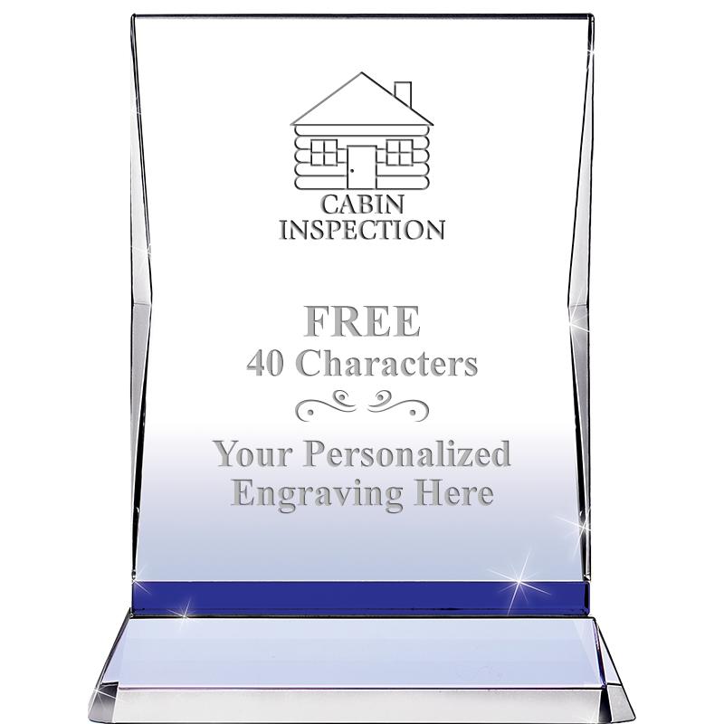 8" SAPPHIRE ILLUMINATION CRYS