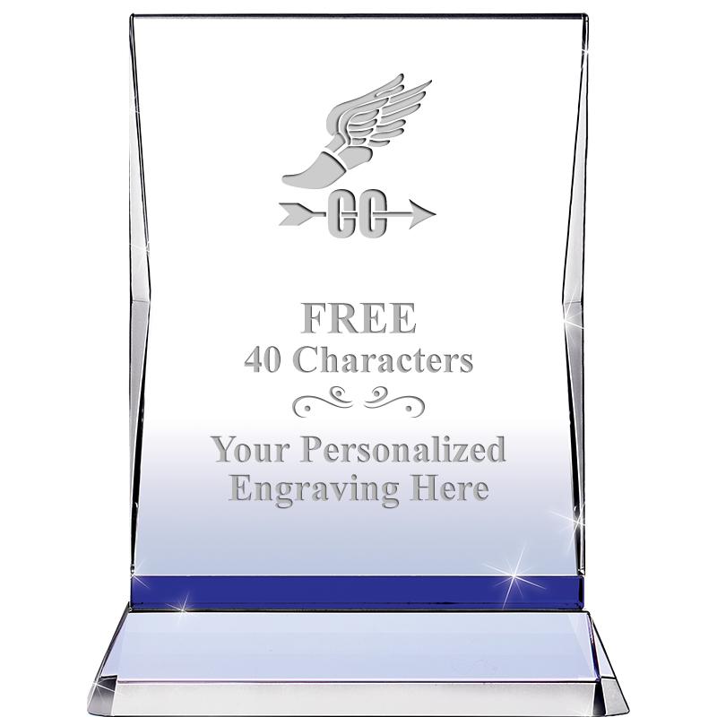 8" SAPPHIRE ILLUMINATION CRYS