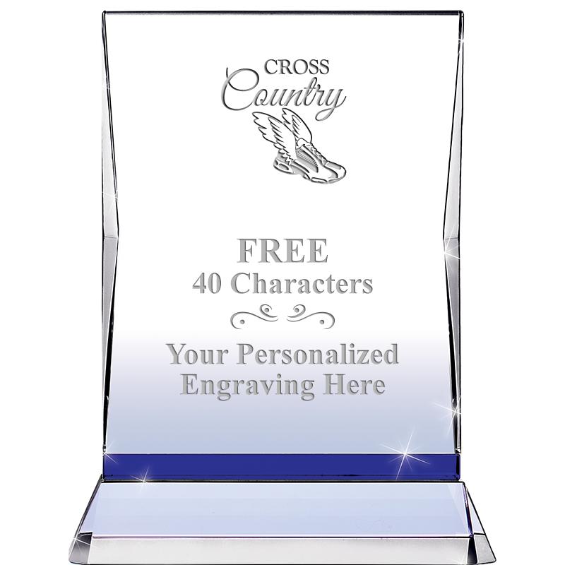 8" SAPPHIRE ILLUMINATION CRYS