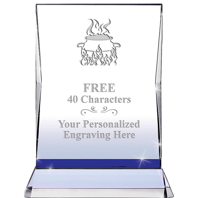 8" SAPPHIRE ILLUMINATION CRYS